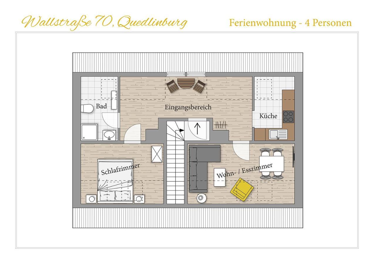 Ferienwohnung Quedlinburg Harz المظهر الخارجي الصورة